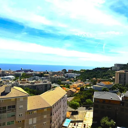 Climatise Avec Vue Ferienhaus Bastia (Corsica)
